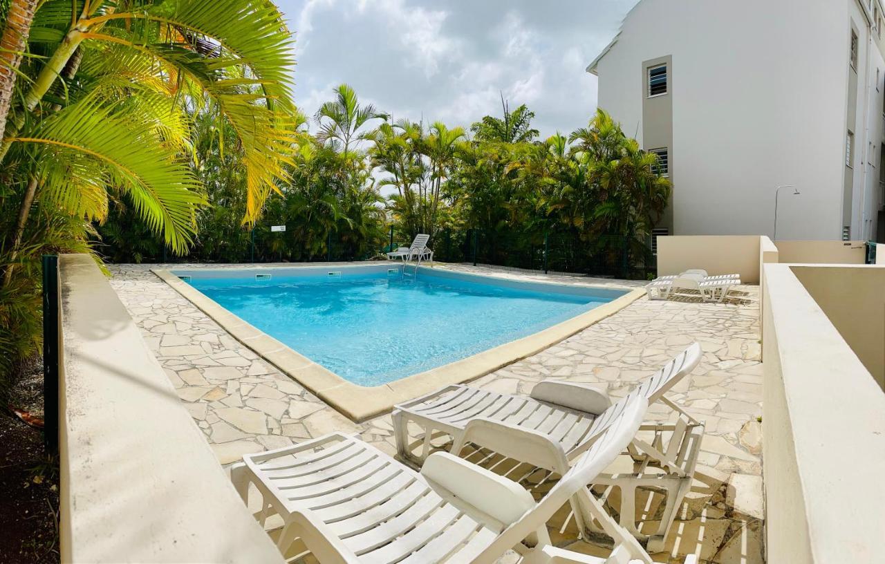 Appartement Vue Mer, Piscine, Dans Quartier Prise De Gosier Le Gosier  Exteriér fotografie